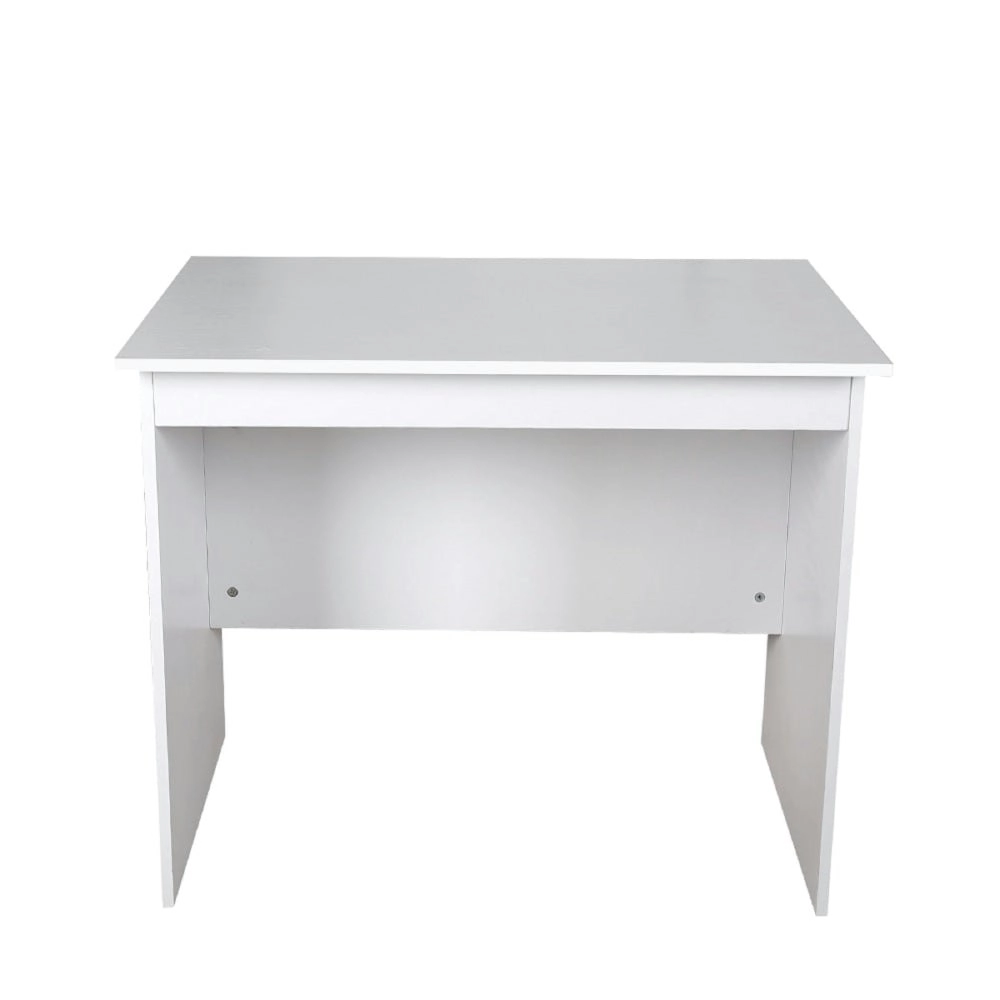 Design Square Modern Simpleline Office Computer Writing Study Desk Table 90cm - White