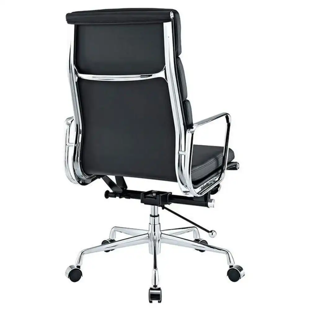 Eames Replica Soft Pad Management Office Chair - High Back - Black