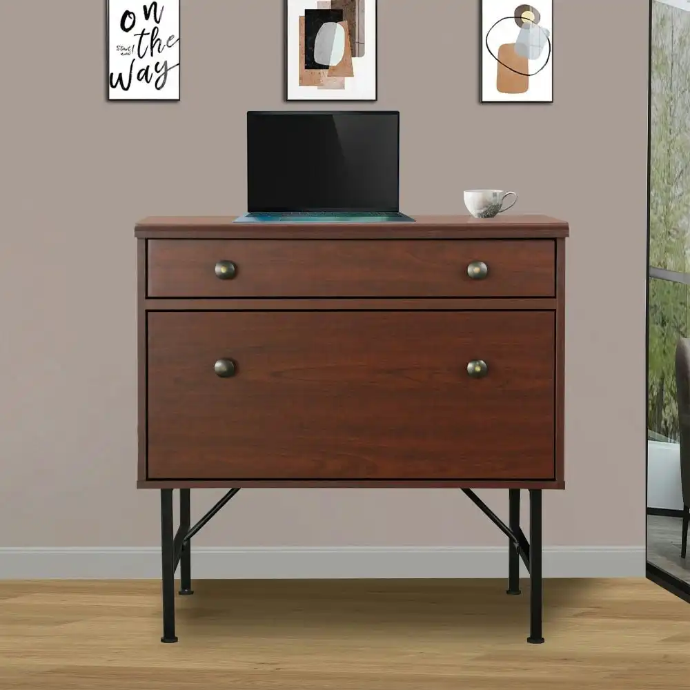 Maestro Furniture Romeo Classic Office Storage Filling Cabinet - Cherry