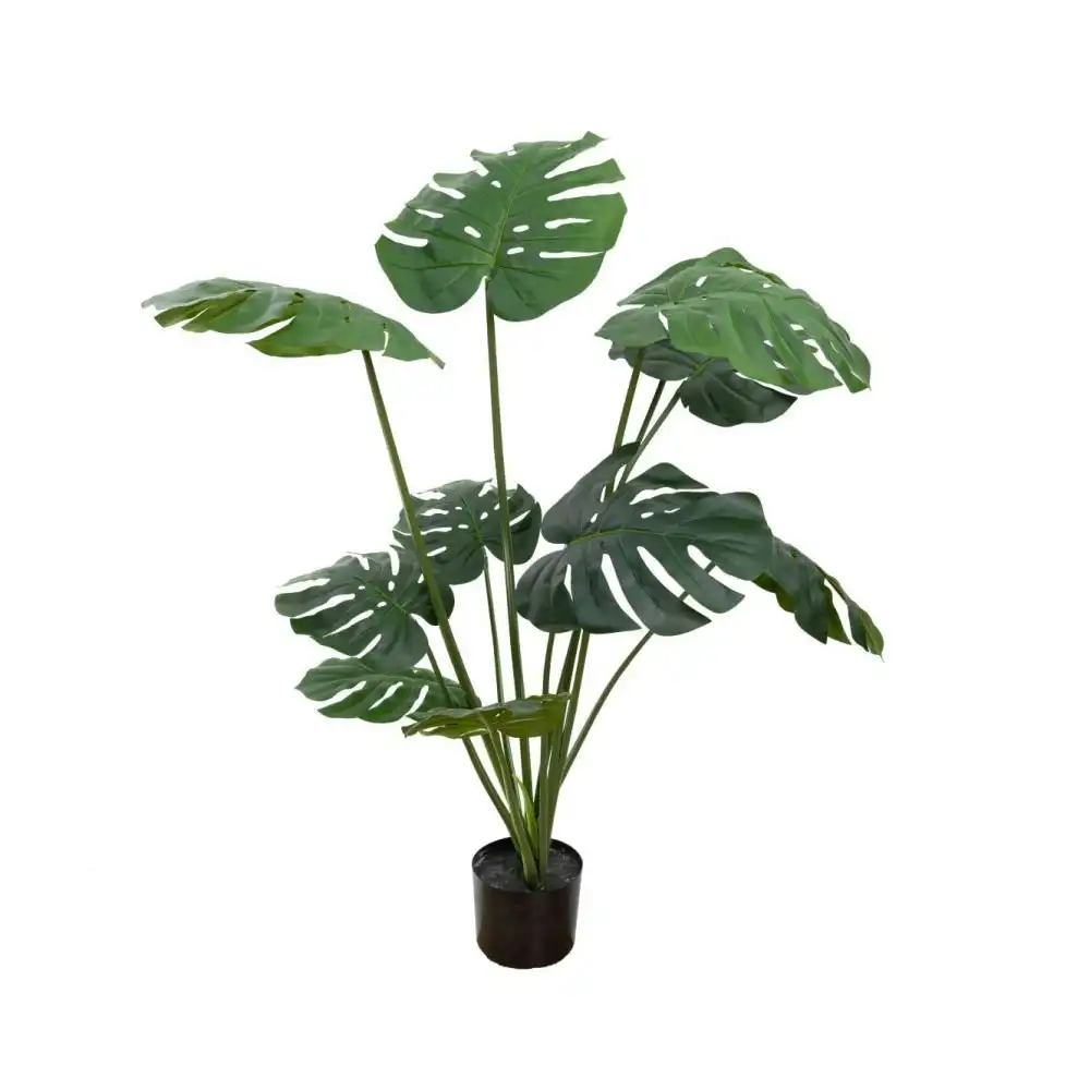 Glamorous Fusion Monstera Vine Artificial Fake Plant Decorative Arrangement 120cm Green