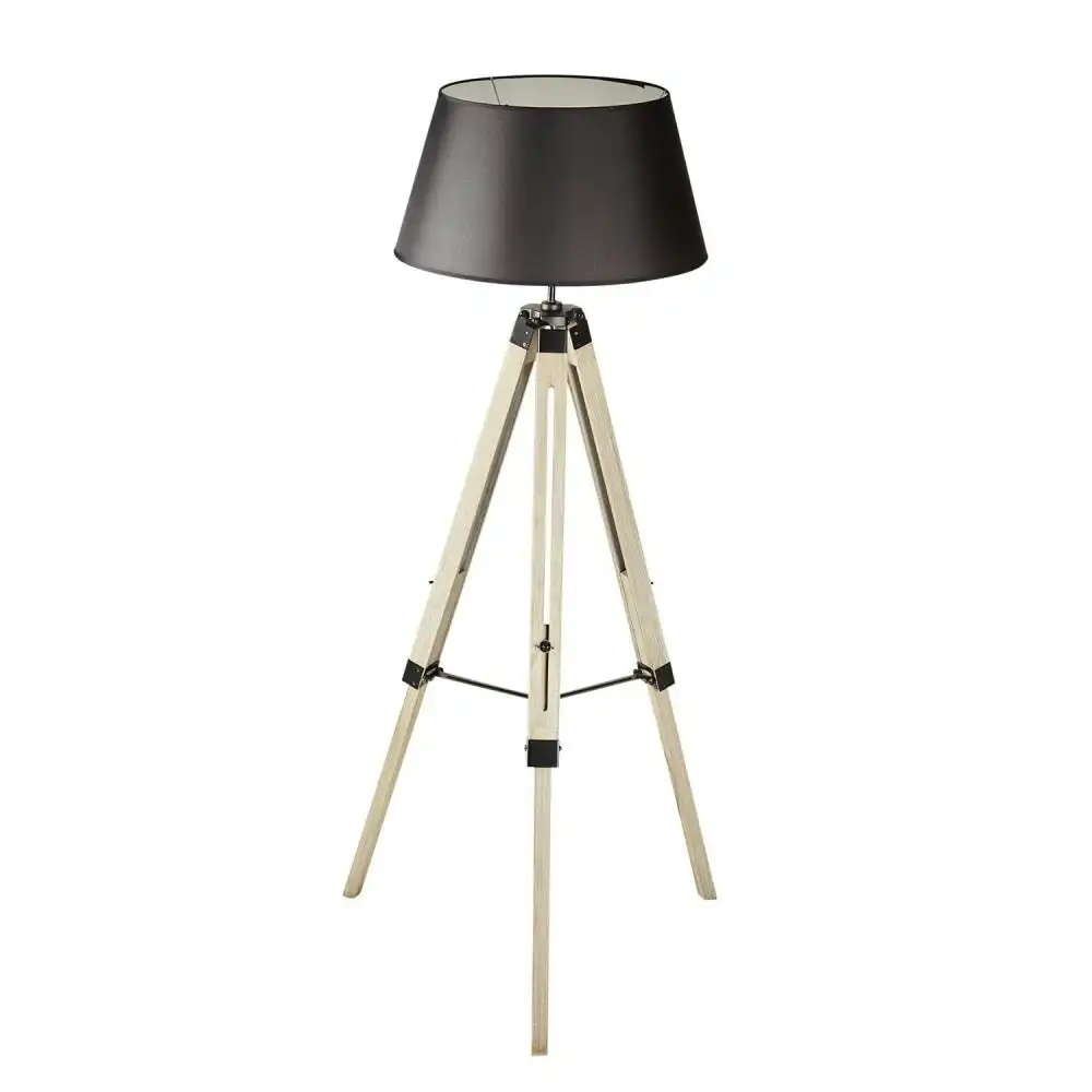 New Oriental Rubi Classic Tripod Floor Lamp - Black