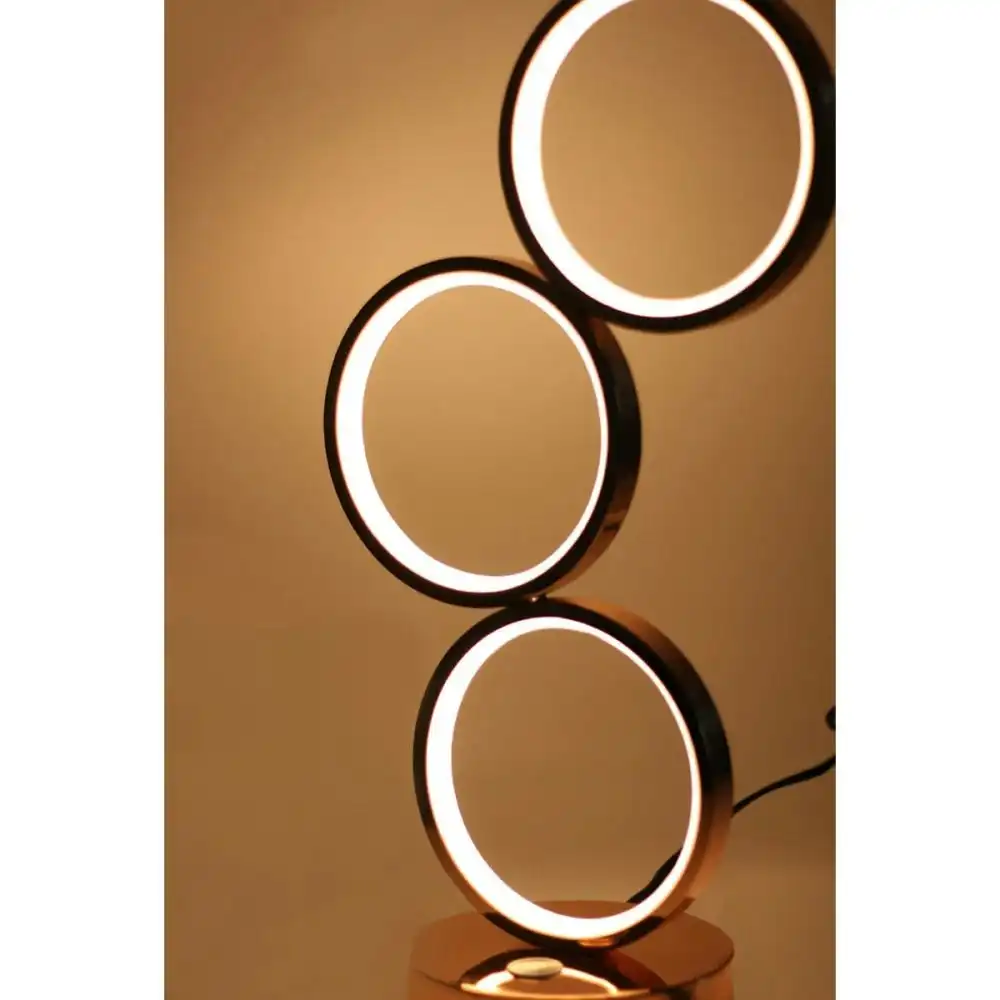 Moress LED Modern Elegant Table Lamp Desk Light - Rose Gold