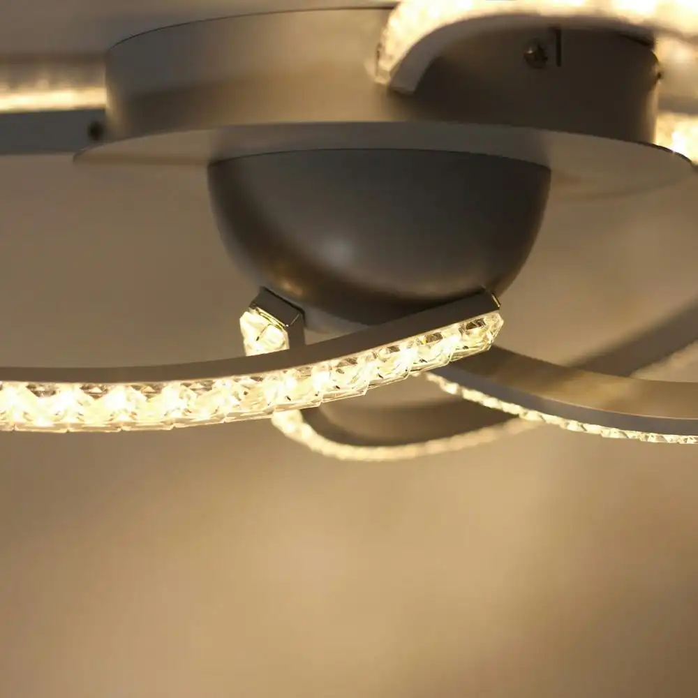 Sayer Dimmable 3-Lights LED Modern Elegant Pendant Lamp Ceiling Light - White