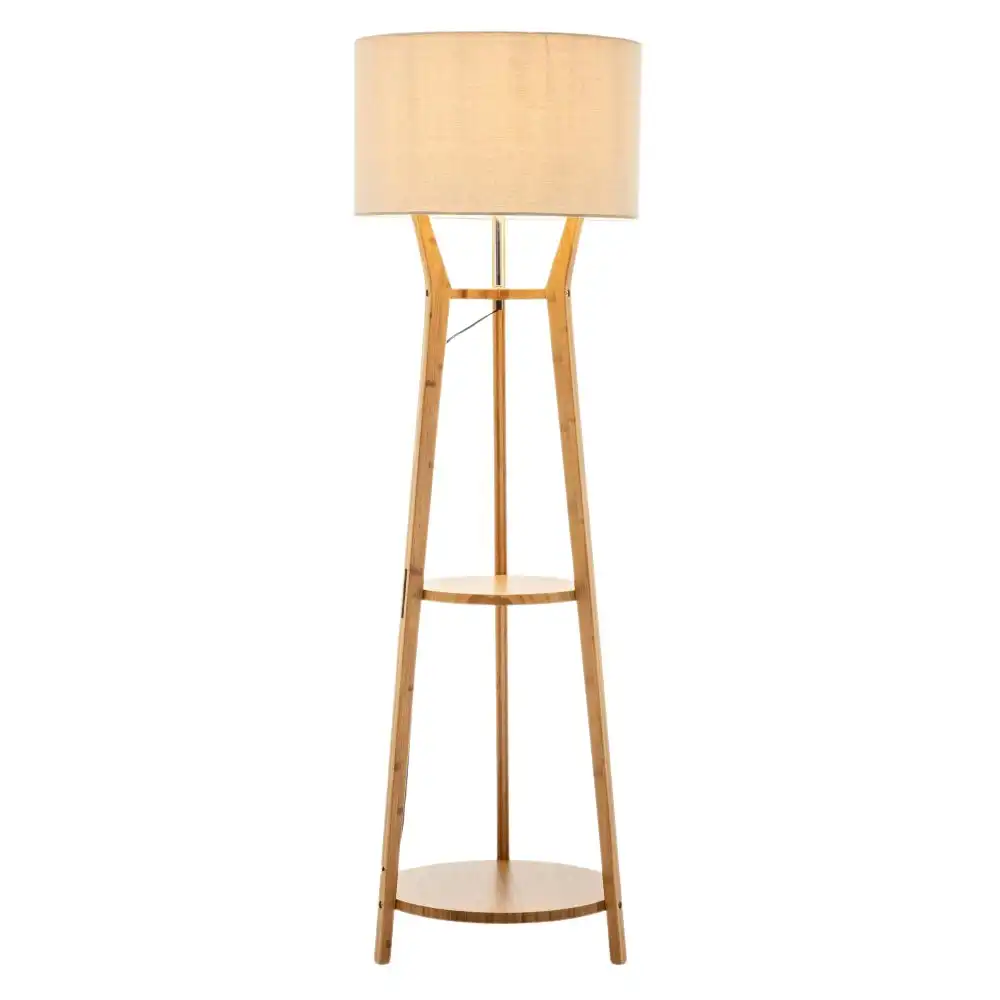 New Oriental Jordyn Classic Tripod Floor Lamp - Natural