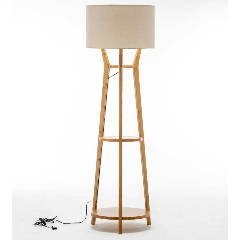 New Oriental Jordyn Classic Tripod Floor Lamp - Natural