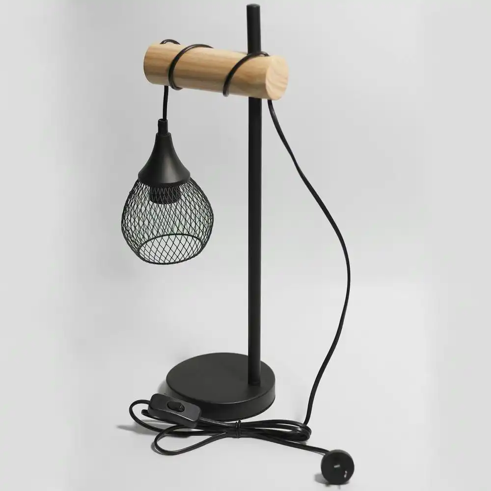 Vienna Table Desk Lamp Metal Base - Black