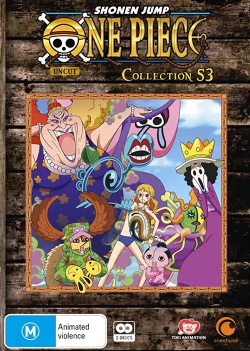One Piece Uncut Collection 53 Eps 642 654 DVD