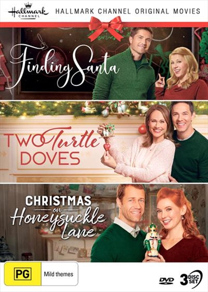 Hallmark Christmas Finding Santa Two Turtle Doves Christmas On Honeysuckle Lane Collection 2 DVD