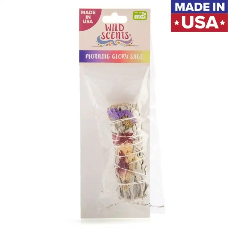 Wild Scents Morning Glory Sage & Herbs Smudge Stick