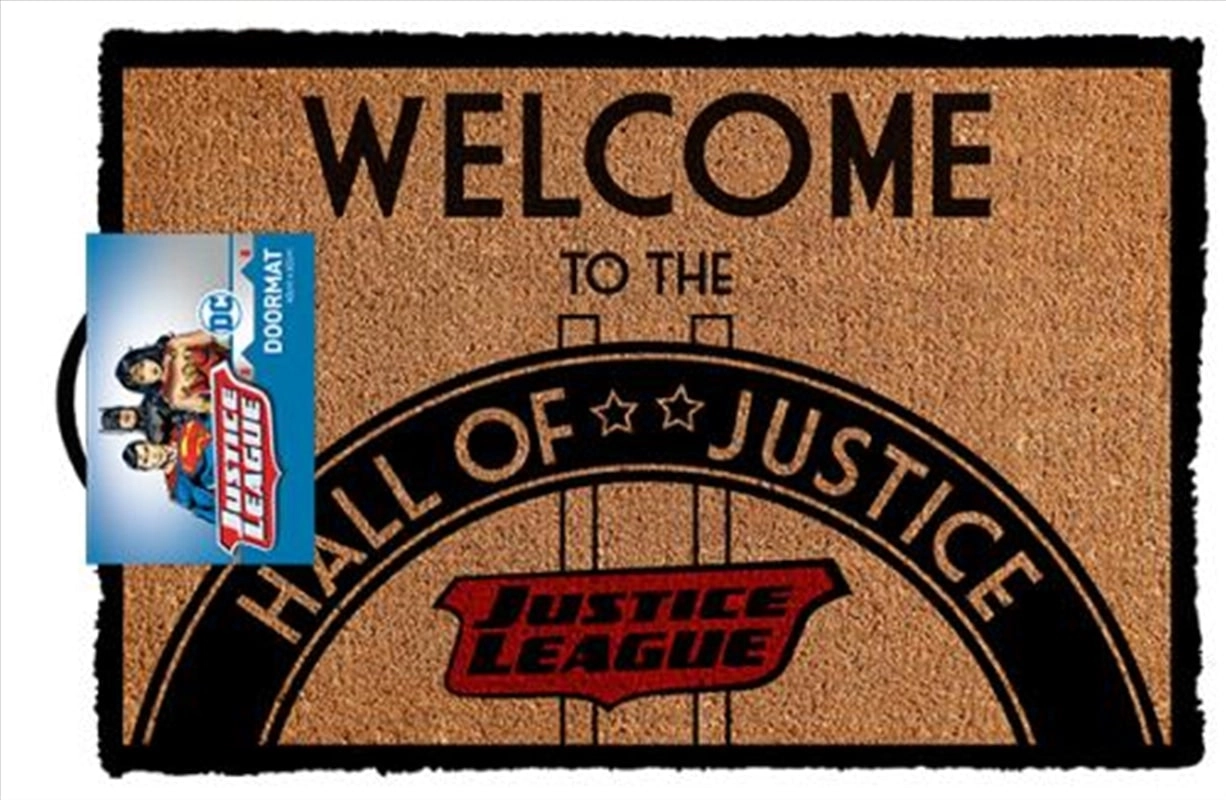 DC Comics - Hall Of Justice Doormat