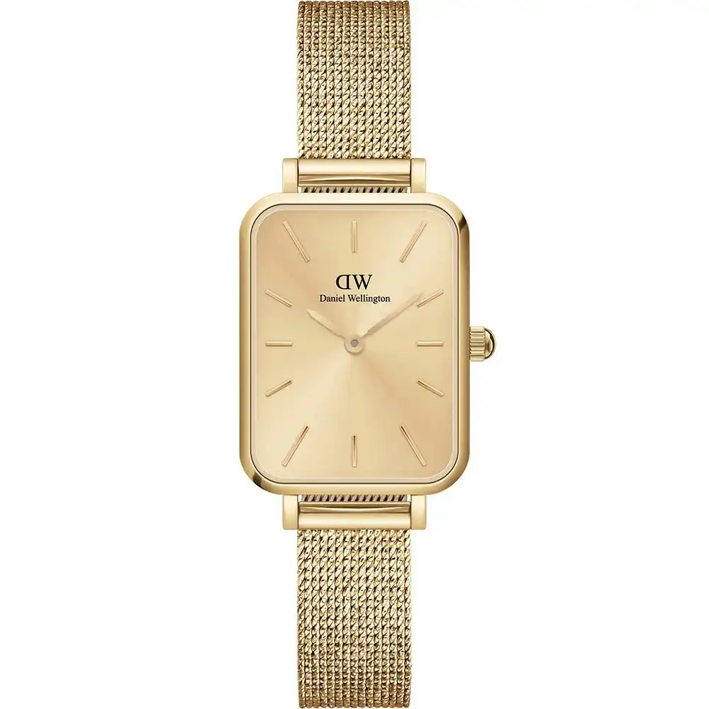 Daniel Wellington Quadro Unitone DW00100485 Gold Tone Mesh