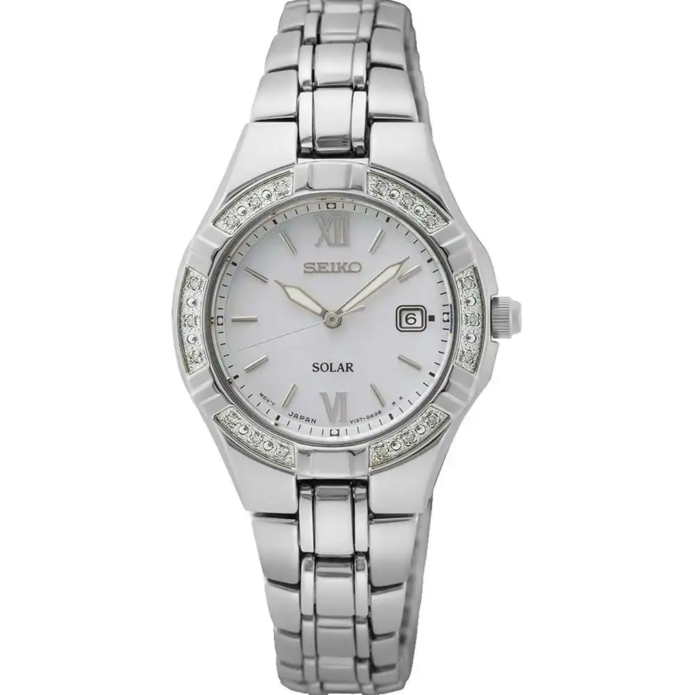 Seiko SUT425P Solar Diamond Set Watch