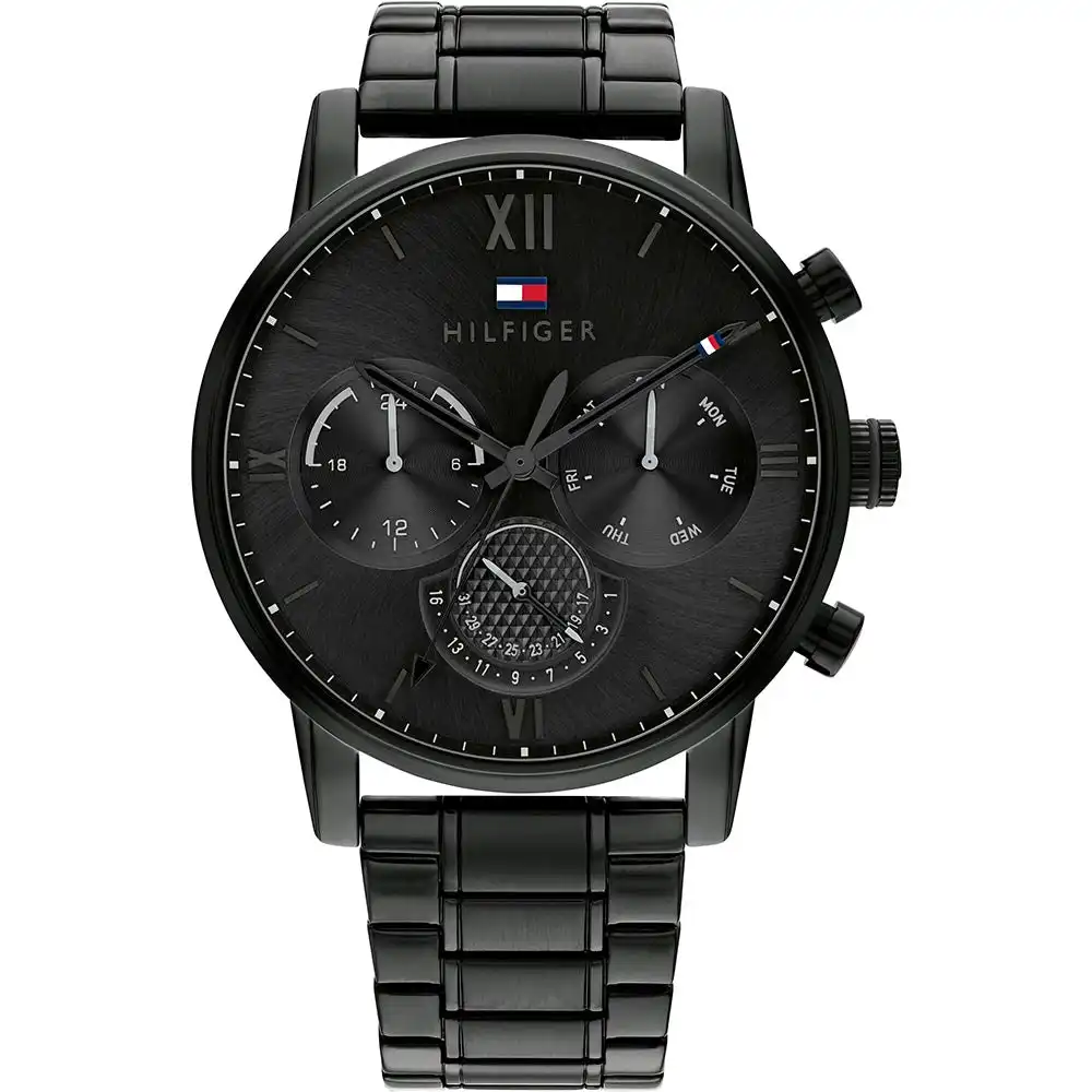 Tommy Hilfiger Sullivan 1791879 Multi-Function Black Stainless Steel