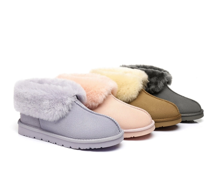 UGG Australian Shepherd Double Face Sheepskin Unisex Ankle Collar Mallow Slipper