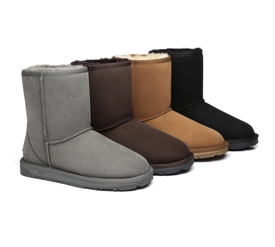 EVERAU®UGG Short Classic Double-faced Sheepskin UGG Boots