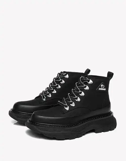 EVERAU®  Chunky Lace-up Sneakers Women Adventurer Boots