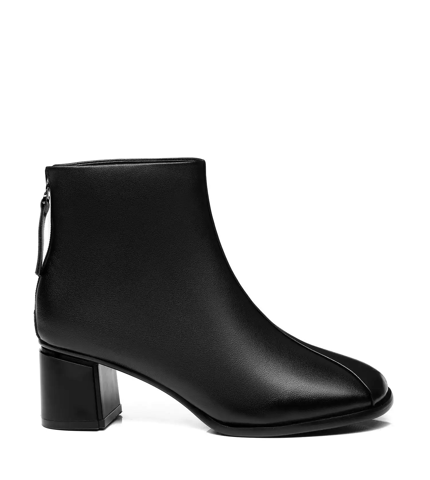 Tarramarra® Romina Women Black Leather Ankle Boots