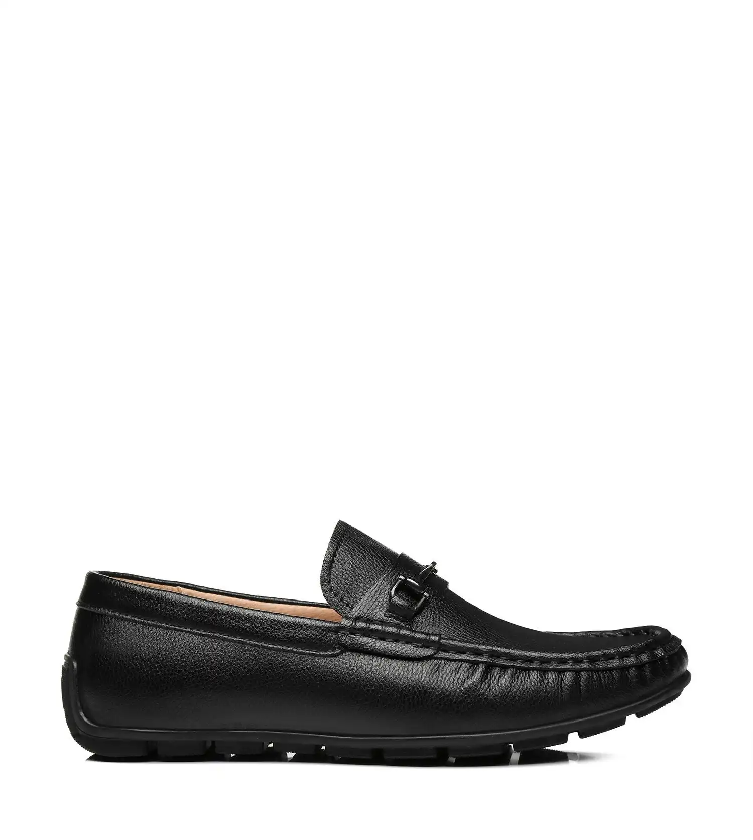 Tarramarra® Leather Black Loafers Men Colin