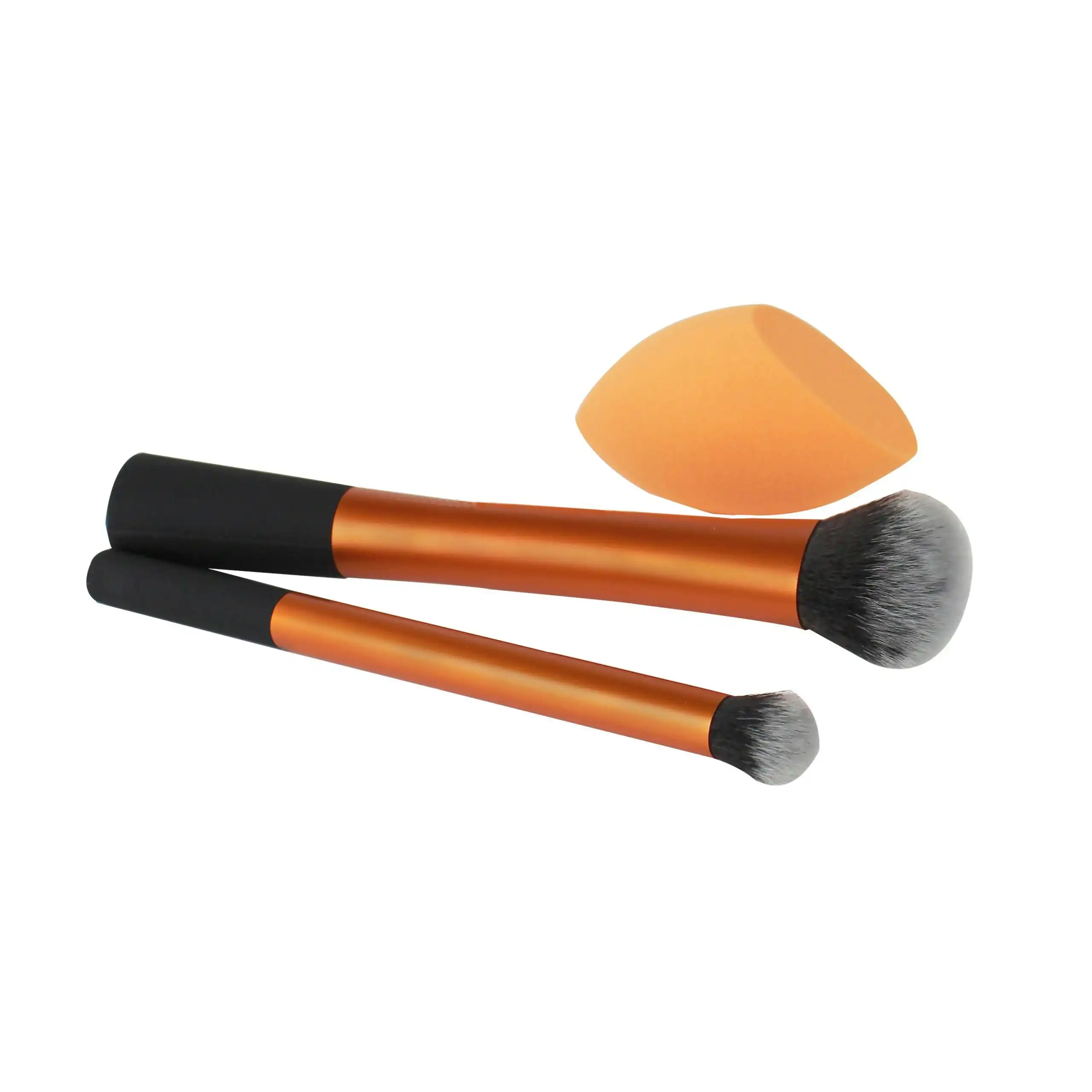 3pc Foundation Sponge Concealer Brush Makeup Set