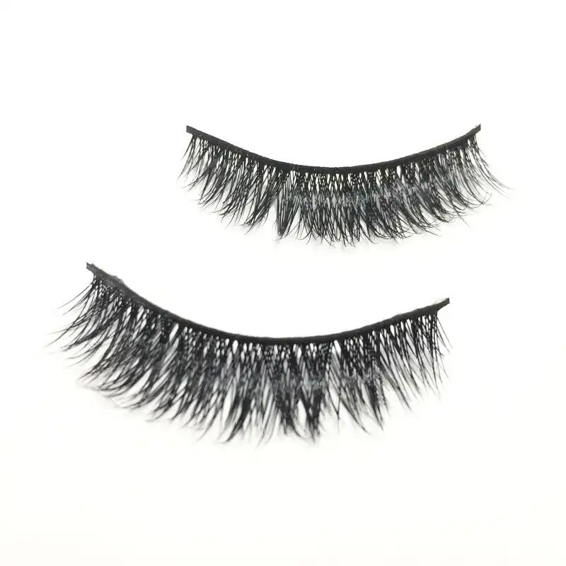 2 pair Eyelash Extension Quality Synthetic Natural Look Lashes Long Fake Eye Style 15