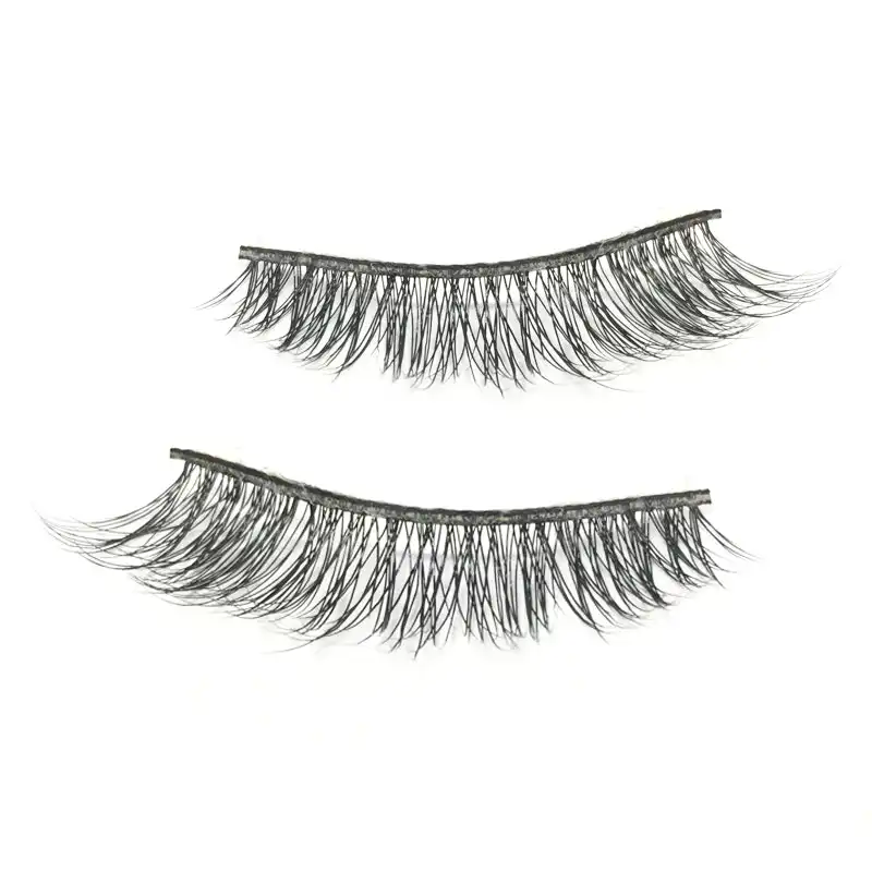 2 Pair Eyelash Extension Quality Synthetic Natural Look Lashes Long Fake Eye Style 12