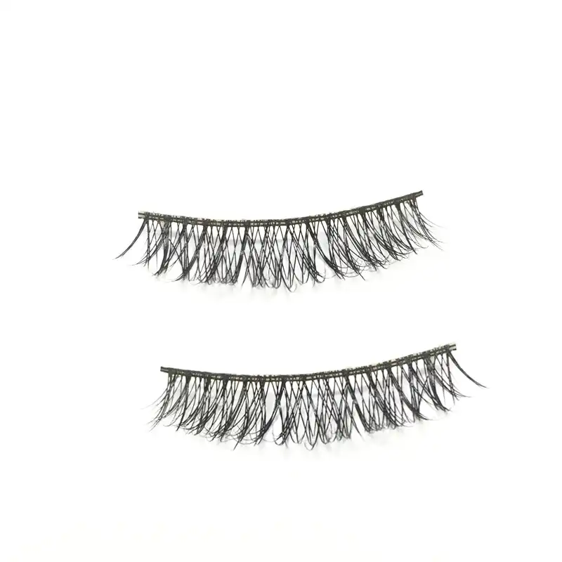 2 Pair Eyelash Extension Quality Synthetic Natural Look Lashes Long Fake Eye Style 07
