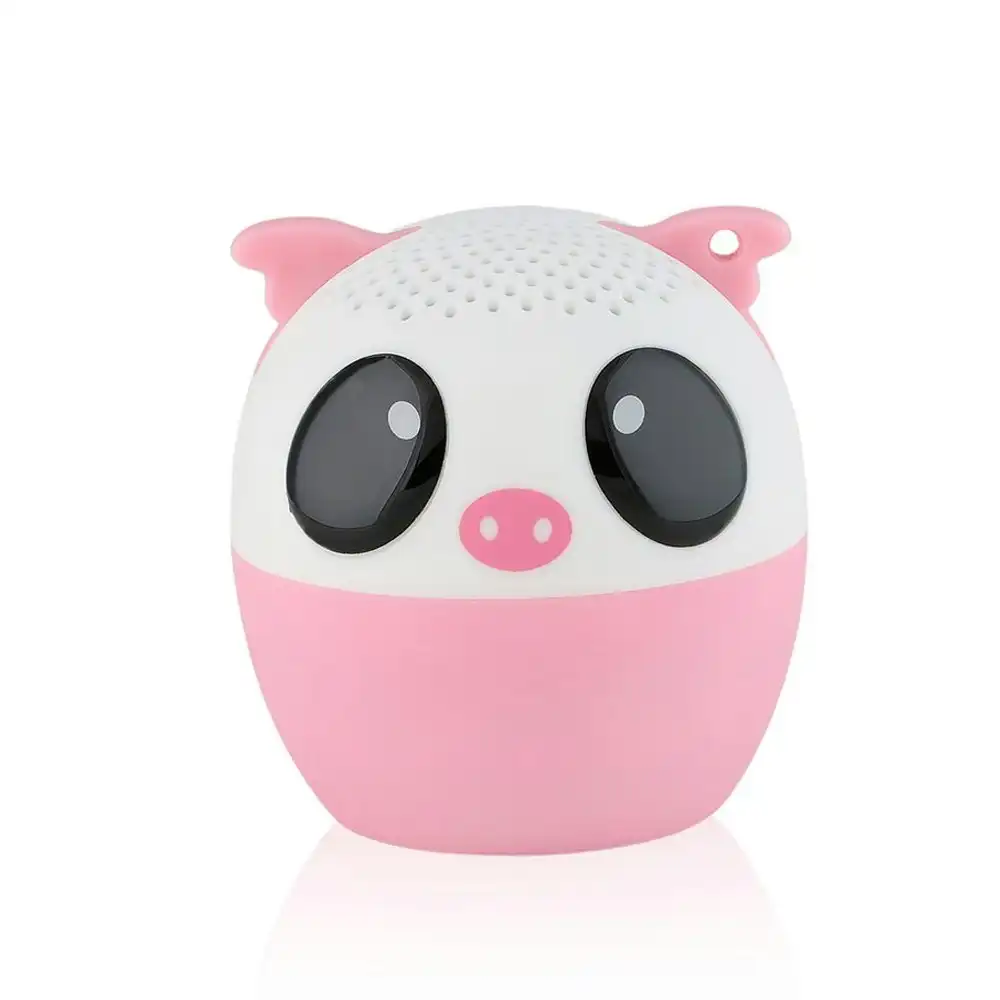 Bluetooth V4.1 Mini Animal Speaker Portable Rechargeable Handsfree Shutter Pig