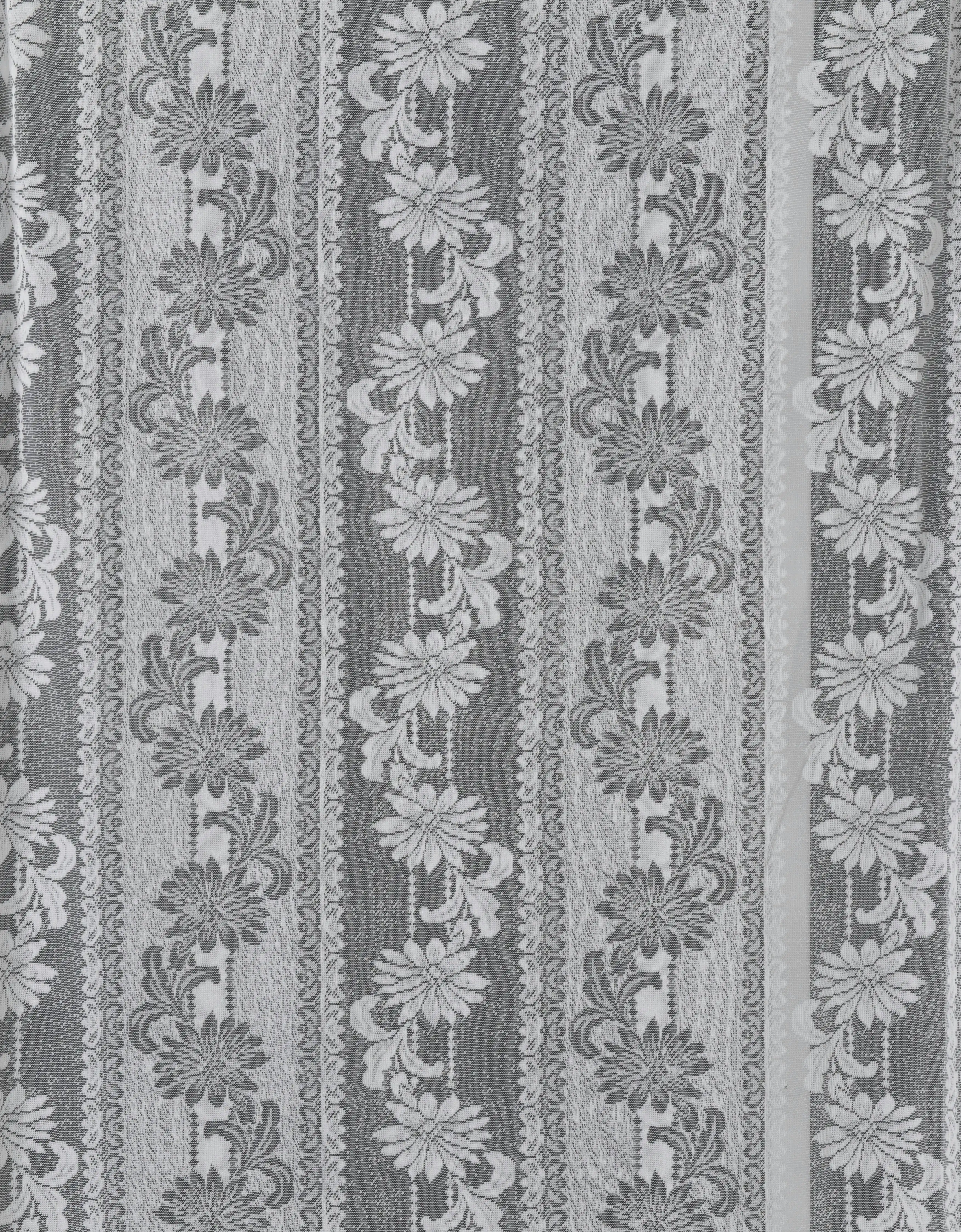 Vida Lace Fabric, White