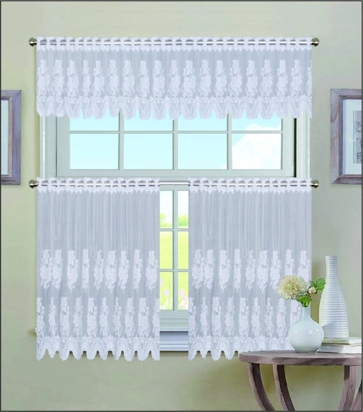 3pc Cafe Curtain Set, Jacky