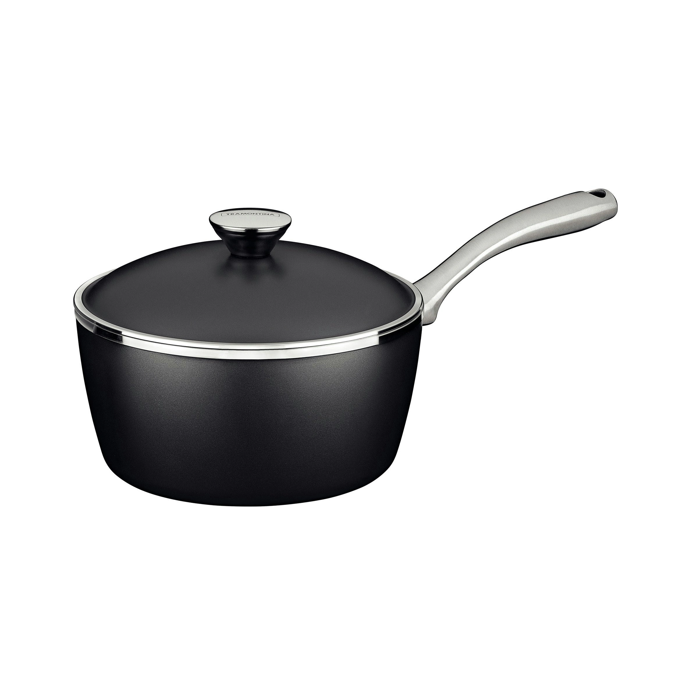 Tramontina Lyon Black Sauce Pan, 20cm, 2.8L