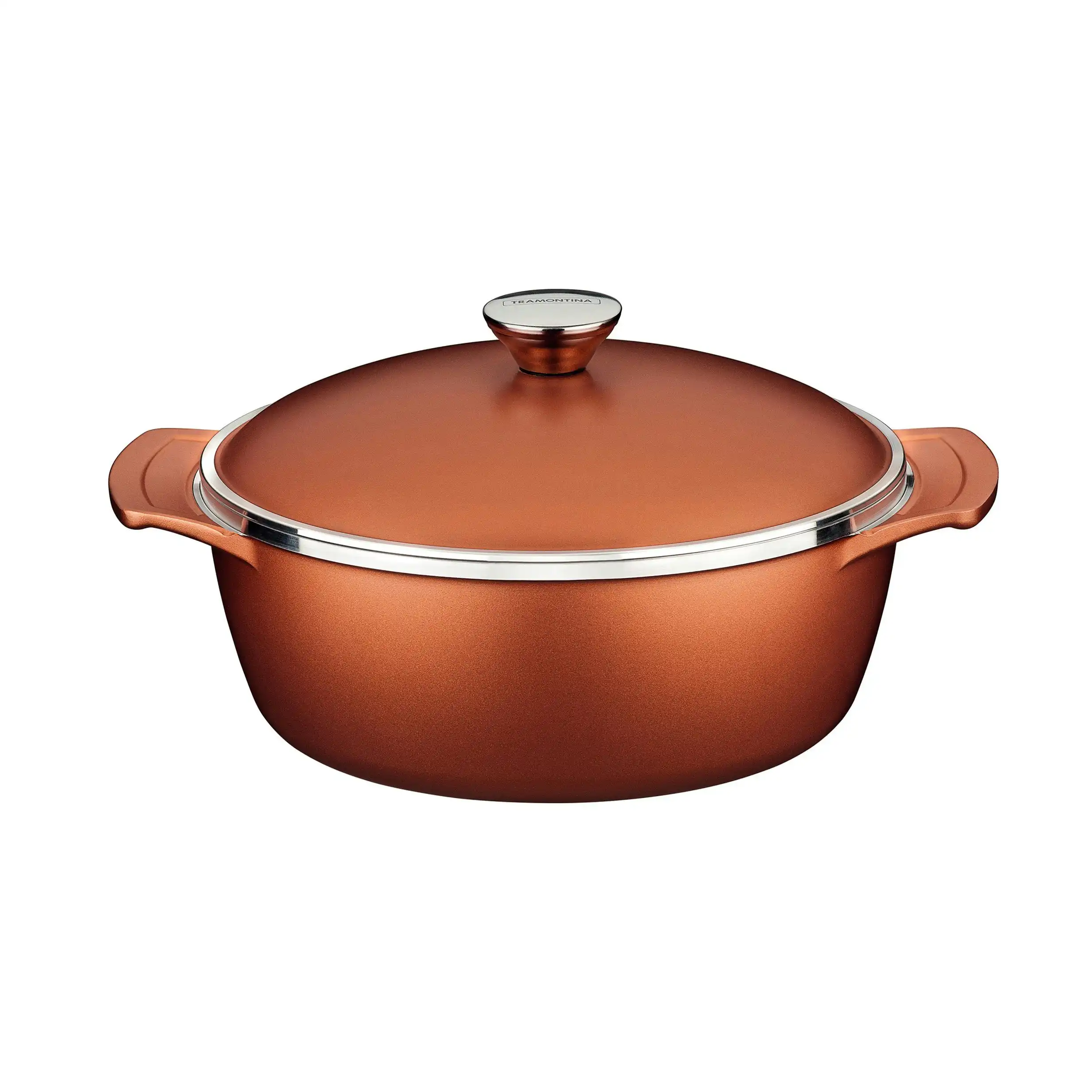 Tramontina Lyon Golden Casserole, 24cm, 3.7L