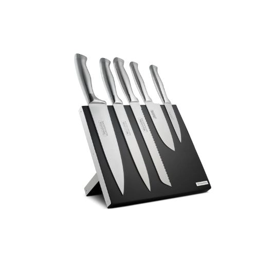 Tramontina Polaris Magnetic Knife Block, 6Pc