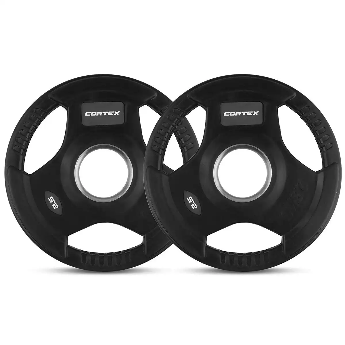 Cortex 2.5kg Tri-Grip 50mm Olympic Plates (Pair)