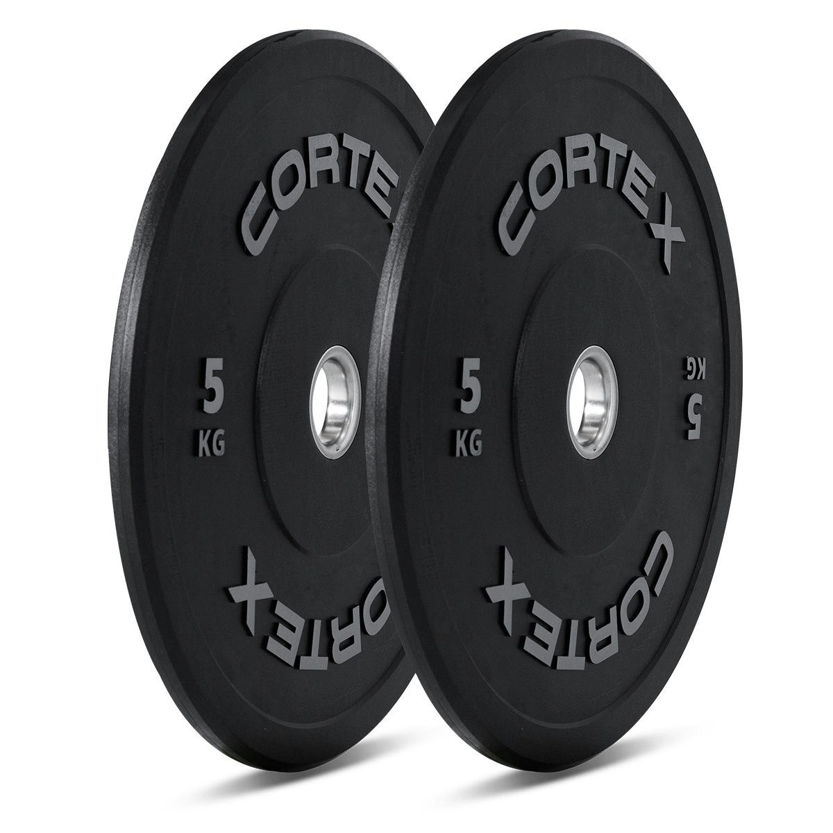 Cortex 5kg Black Series V2 Bumper Plate (Pair)