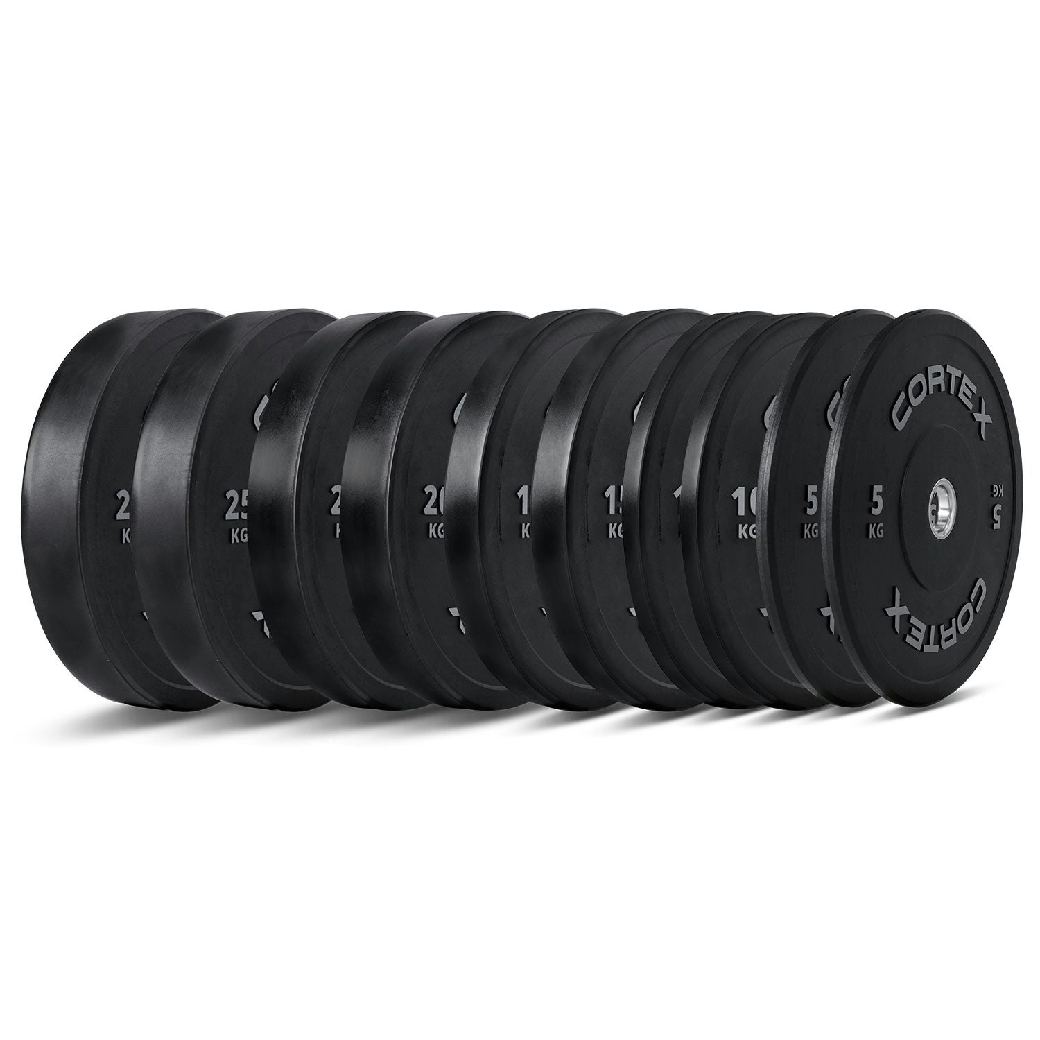 Cortex Pro 150kg Black Series Bumper Plate V2 Package