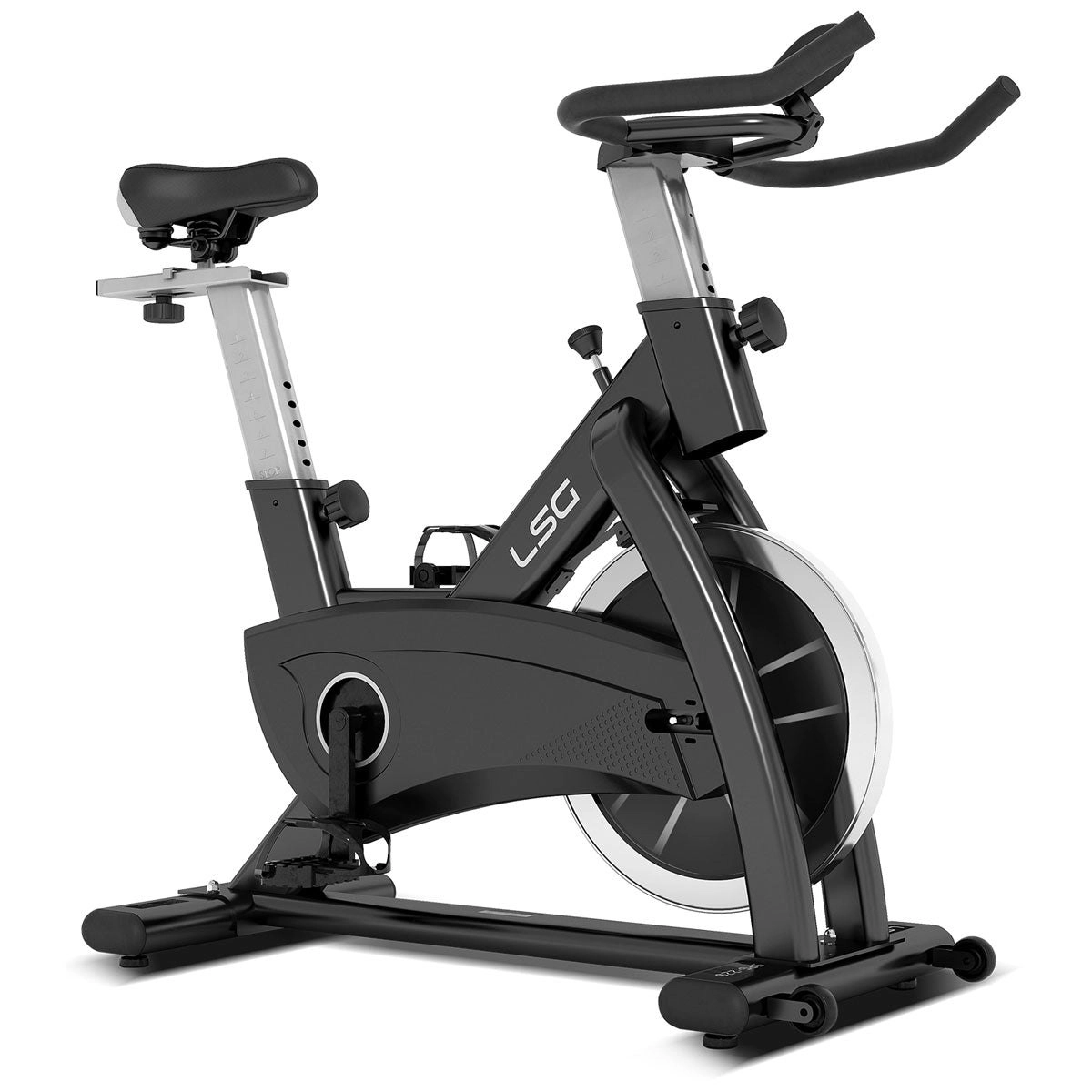 LSG Fitness SPG-220 Spin Bike BONUS Phone Holder