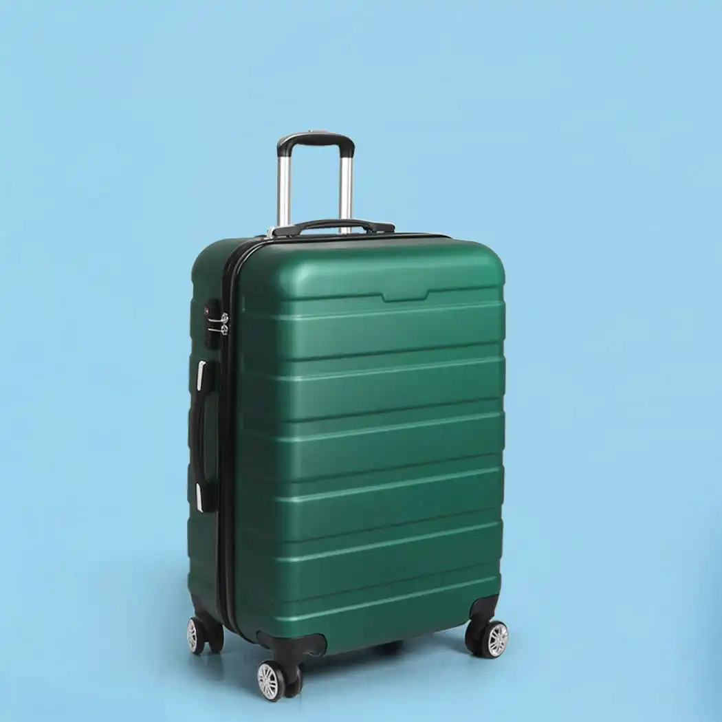 Slimbridge 28" Luggage Case Suitcase Travel Packing TSA Lock Hard Shell Green