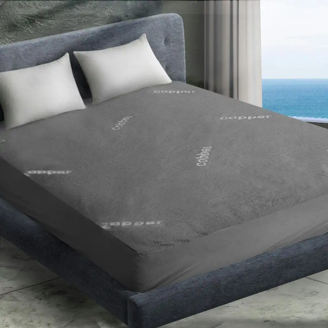 Dreamz Pillowtop Mattress Protector Topper Bed Bamboo Mat Pad Home Queen Cover