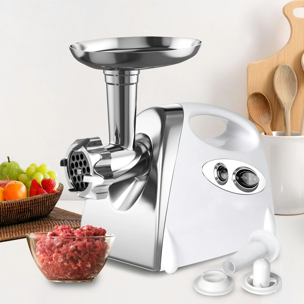 800W Electric Meat Grinder Mincer Sausage Filler Kibbe Maker Kitchen Tool Black