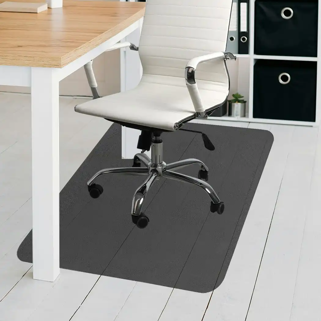 Marlow Chair Mat Office Carpet Floor Protectors Home Room Computer Work 120X90 (E0045-SQ-NOPIN-BK)