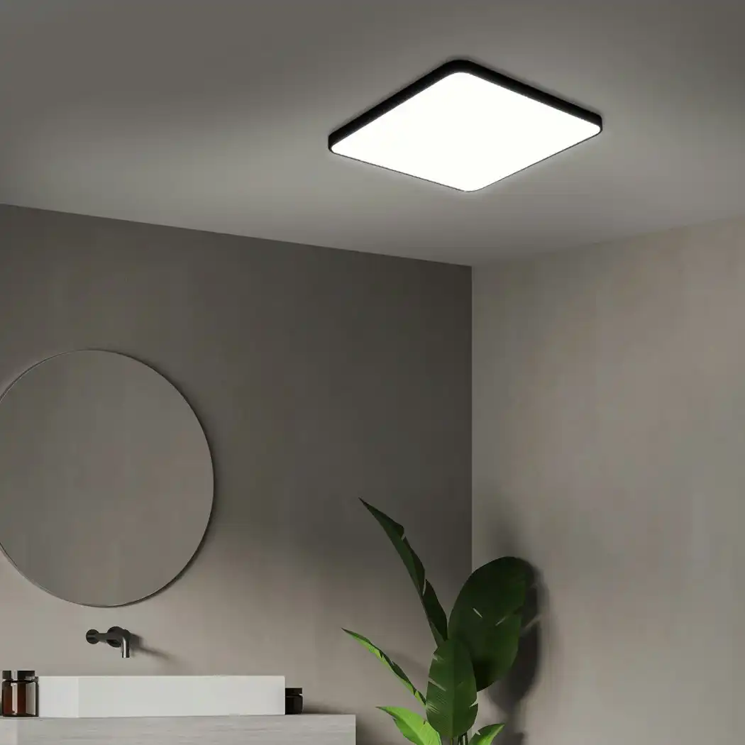 Emitto Ultra-Thin 5CM LED Ceiling Down Light Surface Mount Living Room Black 18W (LI0349-18W-BK)