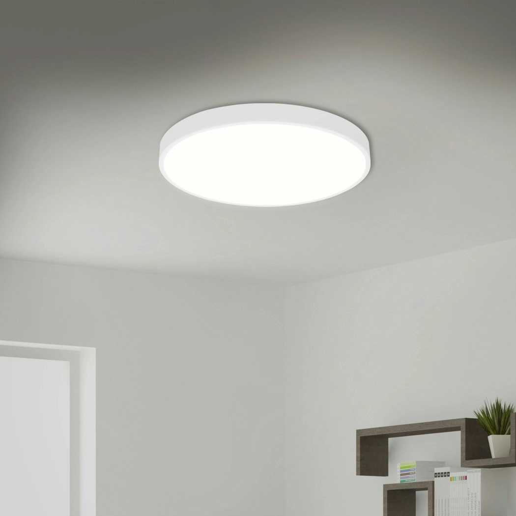 Emitto Ultra-Thin 5CM LED Ceiling Down Light Surface Mount Living Room White 54W