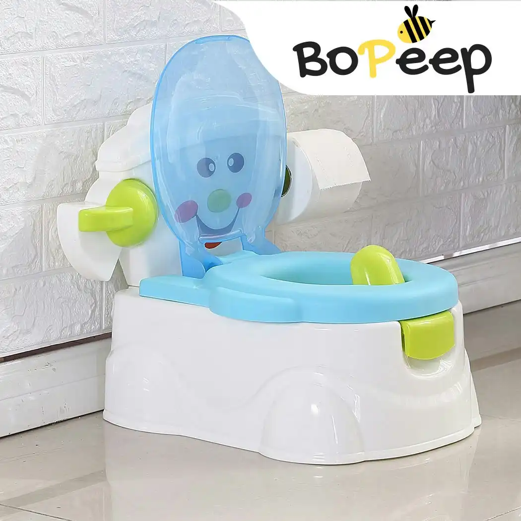 BoPeep Kids Potty Trainer Seat Safety Toilet Training Toddler Children Non Slip