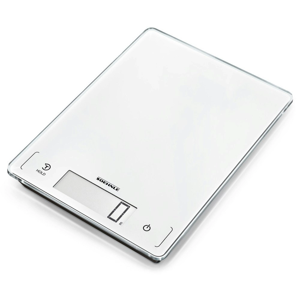 Soehnle Page Profi 300 Digital Kitchen Scale With Timer White | 20kg Capacity 61507