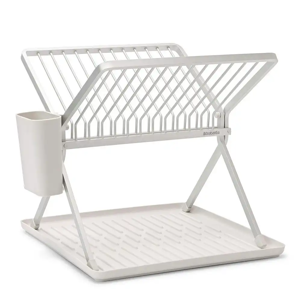 Brabantia Foldable Dish Drying Rack Light Grey