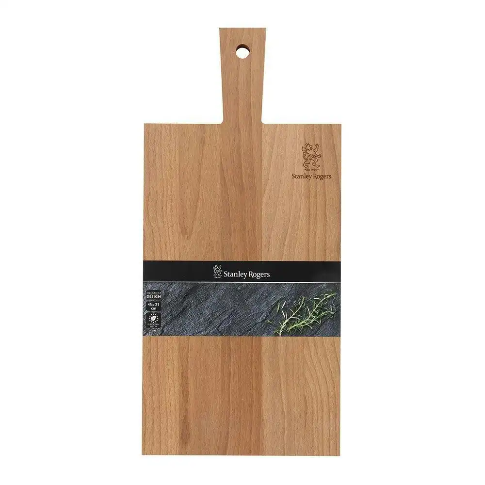 Stanley Rogers Thermobeech Rectangular Paddle Board Beechwood | 45 x 21cm