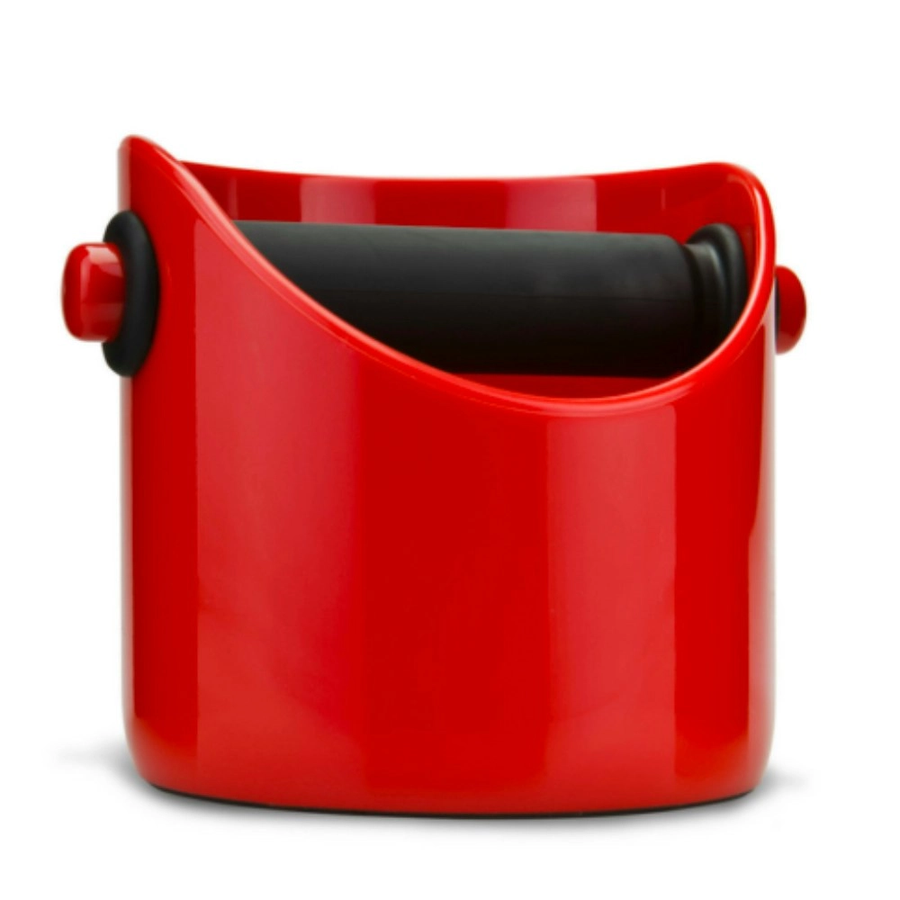 Dreamfarm Grindenstein Coffee Knock Box Tamper Bin | Red