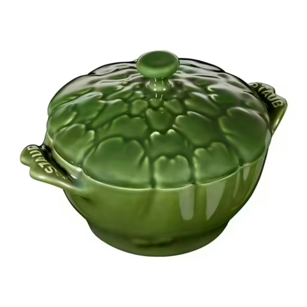 Staub Enamelled Artichoke Cocotte 0.5L - Green