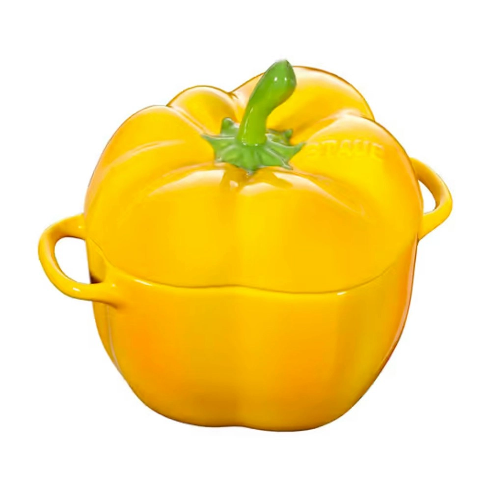 Staub Enamelled  Capsicum Cocotte 0.5L - Yellow