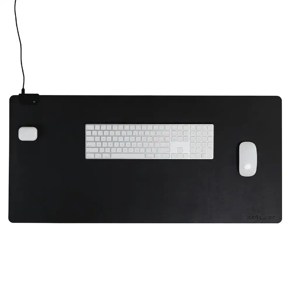New KeySmart Taskpad Wireless Charging Desk Pad |  Black